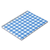Carnet à damiers motif (Côté gauche)