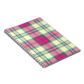 Carnet à damiers motif (Côté Droit)