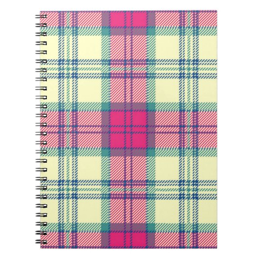 Carnet à damiers motif (Devant)