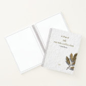 Carnet 'A drop of ink may make a million think' writer's  (Intérieur)