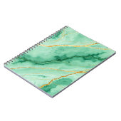 carnet à effet marbré (Côté gauche)