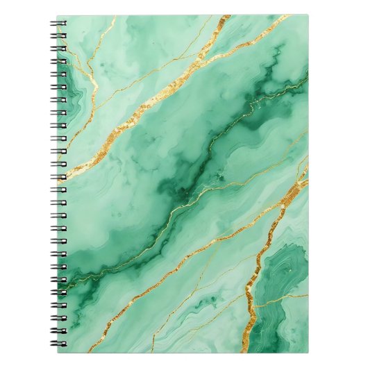 carnet à effet marbré (Devant)