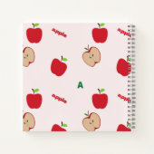 Carnet A est pour rose pomme (Dos)