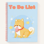 Carnet À faire Liste 🌸 ✨ 🍓 (Devant)