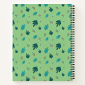 Carnet À feuillage persistant Tree Feuilles et Red Holly (Dos)