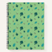 Carnet À feuillage persistant Tree Feuilles et Red Holly (Devant)