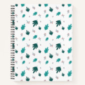 Carnet À feuillage persistant Tree Feuilles et Red Holly  (Devant)