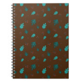 Carnet À feuillage persistant Tree Feuilles et Red Holly (Devant)