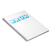 CARNET À FEUILLETS "BRUH" (Côté Droit)