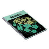 Carnet à fleur nocturne tropicale (Côté Droit)