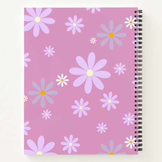 Carnet à fleurs (Dos)