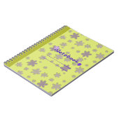 Carnet à fleurs (Côté gauche)