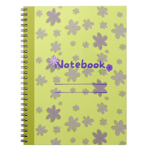 Carnet à fleurs (Devant)