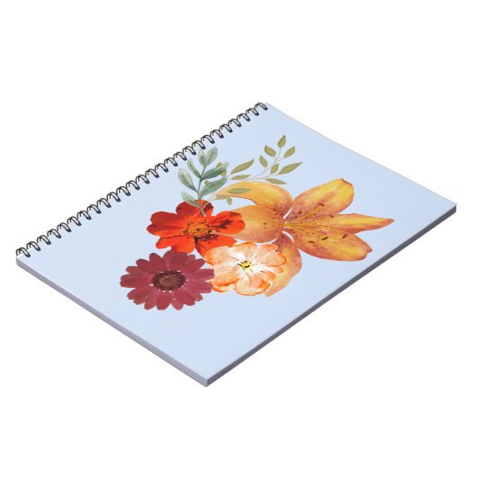 Carnet à fleurs (Côté gauche)