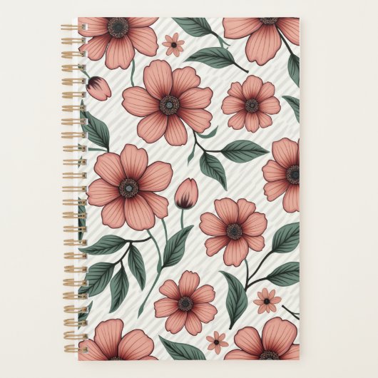 carnet à fleurs (Devant)