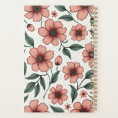 carnet à fleurs (Dos)