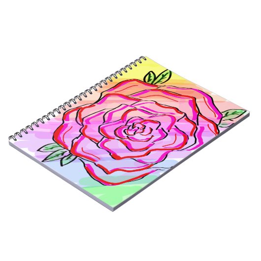 Carnet à fleurs (Côté gauche)