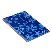 Carnet à fleurs Azure Frost (Côté Droit)