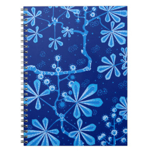 Carnet à fleurs Azure Frost