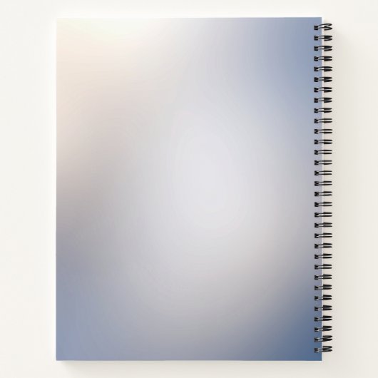 Carnet à Fleurs Blanches avec Enjolivure (Dos)