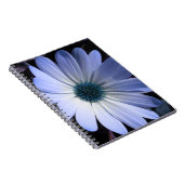 Carnet à fleurs bleu marais (Côté Droit)
