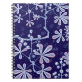Carnet à fleurs Damask Frost (Devant)
