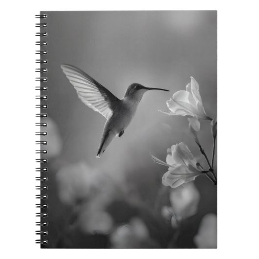 Carnet à fleurs de colibri (Devant)