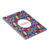 Carnet à fleurs de géranium (Côté Droit)