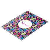 Carnet à fleurs de géranium (Côté gauche)