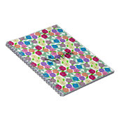 Carnet à fleurs de géranium (Côté Droit)