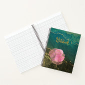 Carnet à fleurs en or de marbre (Intérieur)