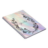 Carnet à fleurs minimal (Côté Droit)