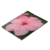 Carnet à fleurs Pale Rose Impatiens (Côté gauche)