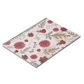 Carnet à fleurs pressées (Côté gauche)