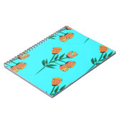 Carnet à fleurs simple pour tout le monde (Côté gauche)