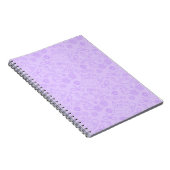 Carnet "A Friend for Everyone" Pattern Notebook Lavender (Côté Droit)