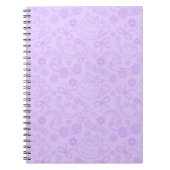 Carnet "A Friend for Everyone" Pattern Notebook Lavender (Devant)