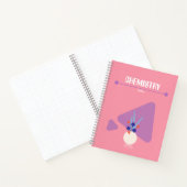 Carnet A geometric floral Notebook with whimsical colours (Intérieur)