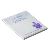 Carnet à Intention Thème Cristal Pastel  (Incliné)