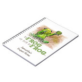 Carnet À la grenouille ou non à la grenouille ... (Côté gauche)