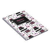 Carnet à la mode de filles de maquillage de (Côté Droit)