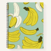 Carnet à la spirale banane (Devant)
