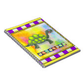 Carnet à la spirale de tortue (Côté Droit)