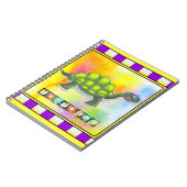 Carnet à la spirale de tortue (Côté gauche)