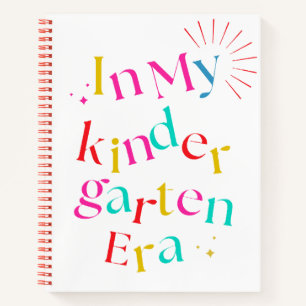 Carnet À l'époque de mon jardin d'enfants – Mignon et Col