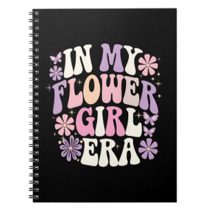 Carnet À l'ère de ma fille aux fleurs Rétro Groovy Fleur