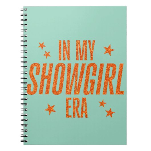 Carnet À l'ère de ma Showgirl (Devant)