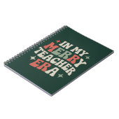 Carnet À l'ère de mon professeur Cadeau de vie d'enseigna (Côté gauche)