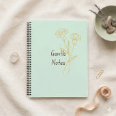 Carnet à l'esthétique minimale Notes douces
