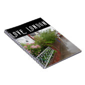 Carnet A London Street et pluie l'Angleterre (Côté Droit)